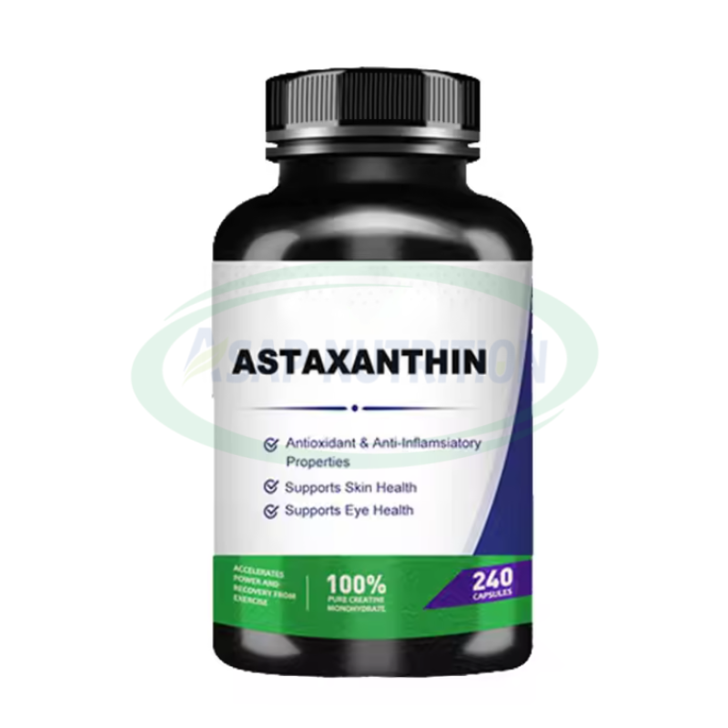 Astaxanthin Capsules Supplier - OEM Natural 12mg Skin Care
