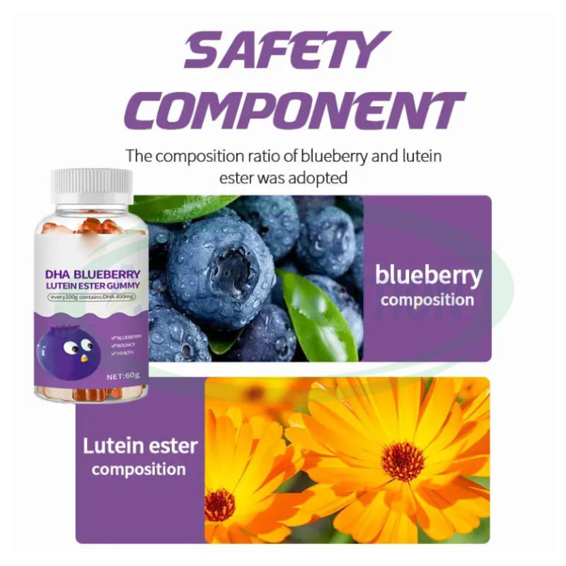 Lutein Softgels Factory - OEM Ester Zeaxanthin Eye Vitamin