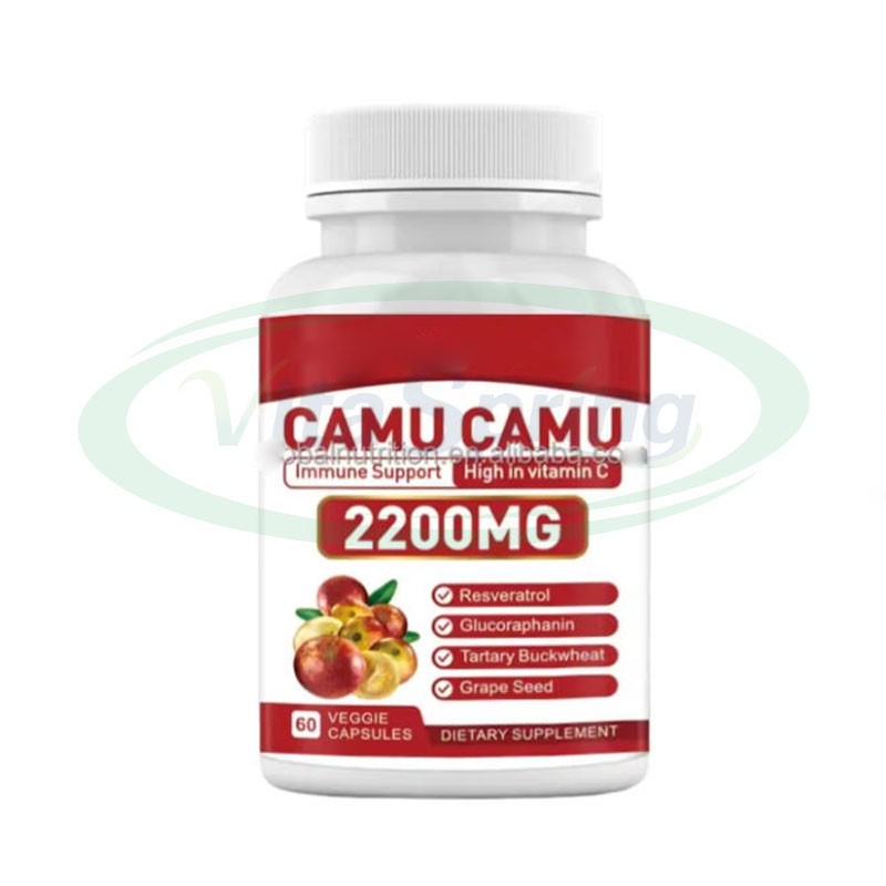 Camu Camu Capsules Manufacturer - OEM 500mg Vitamin C Immunity