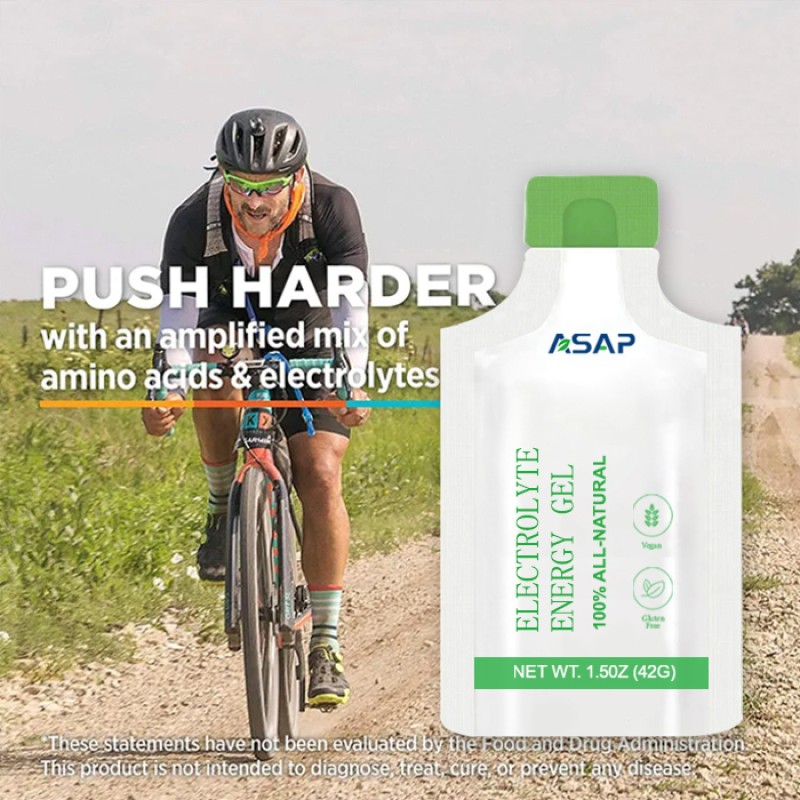 Electrolyte Gel Supplier - OEM Sports Nutrition Energy Gel