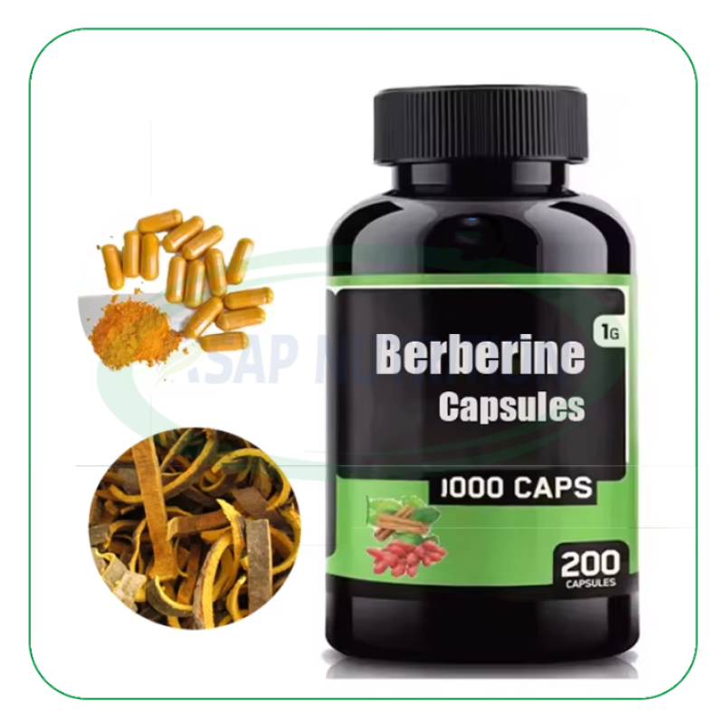 Berberine Capsules Factory - OEM Natural Plant Extract Supplement