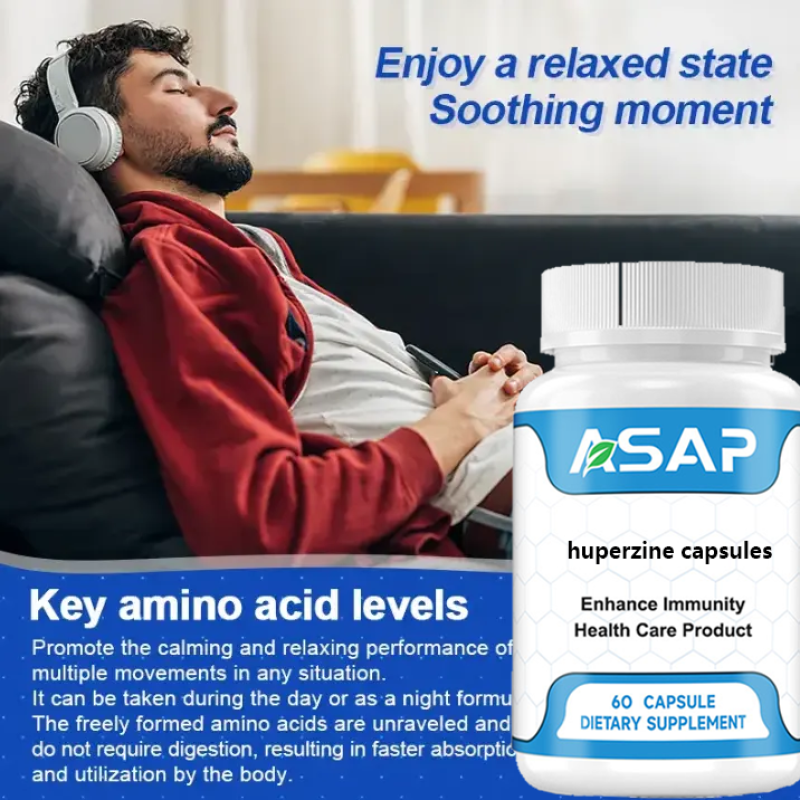 Huperzine Capsules Factory - OEM 1% Huperzia Serrata Extract