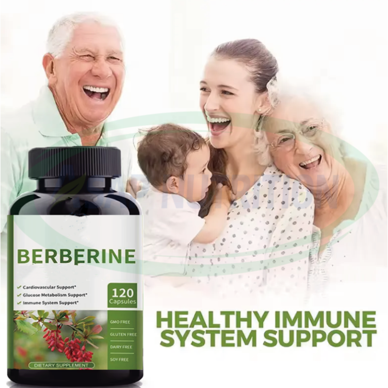 Berberine Tablets Supplier - OEM 500mg 1000mg Hcl Supplement