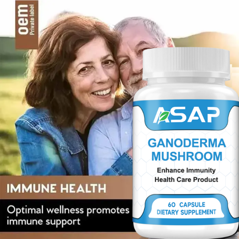 Reishi Capsules Manufacturer - OEM Lingzhi Mushroom Extract Supplement