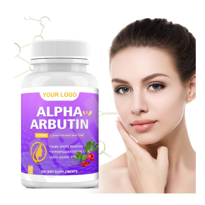 Alpha Arbutin Capsules Supplier - OEM Food Grade Whitening Supplement