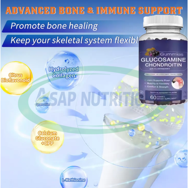 MSM Gummies Supplier - OEM Bones Joints Collagen Gummy