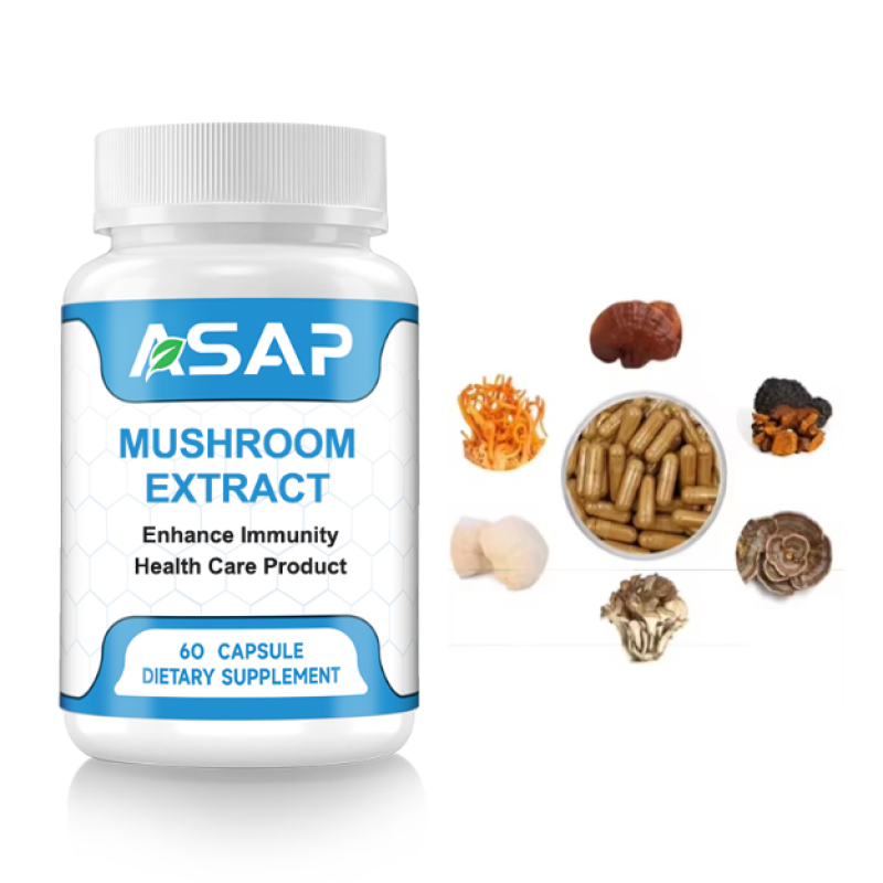 Shiitake Capsules Factory - OEM Ahcc Mushroom Extract Supplement