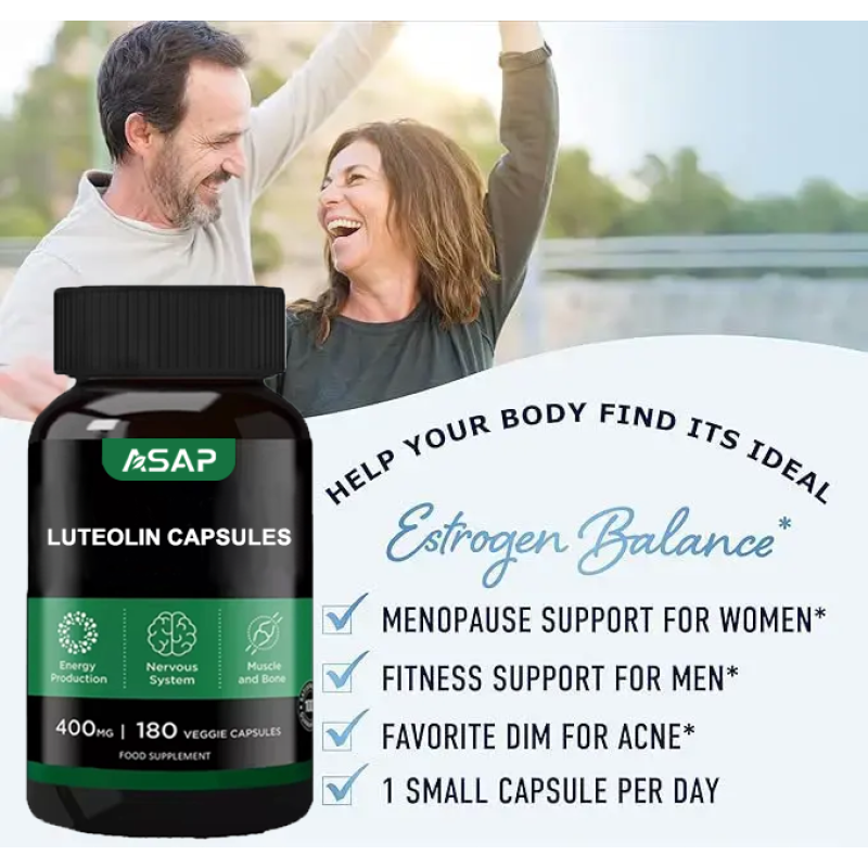 Luteolin Capsules Manufacturer - OEM 98% Extract Dietary Supplement