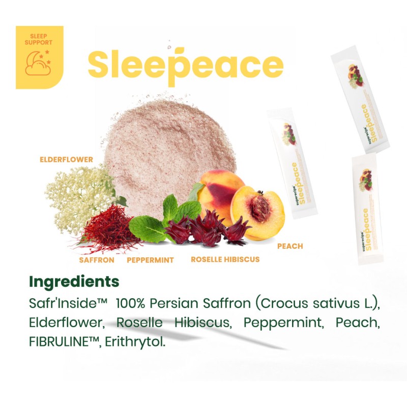 Sleep Powder Manufacturer - Peach Saffron Refreshing Blend