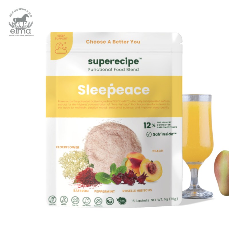 Functional Juice Blend Manufacturer - Good Sleep Peach Peppermint