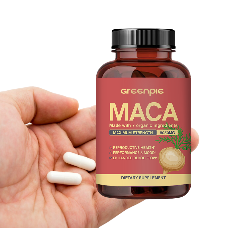 Maca Capsules Factory - OEM Stress Relief Energy Mood Support