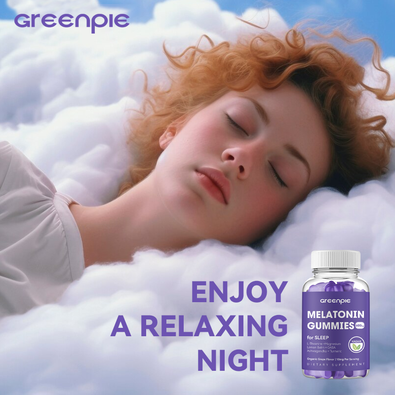 Melatonin Gummies Supplier - OEM Organic Grape Flavor Sleep Aid