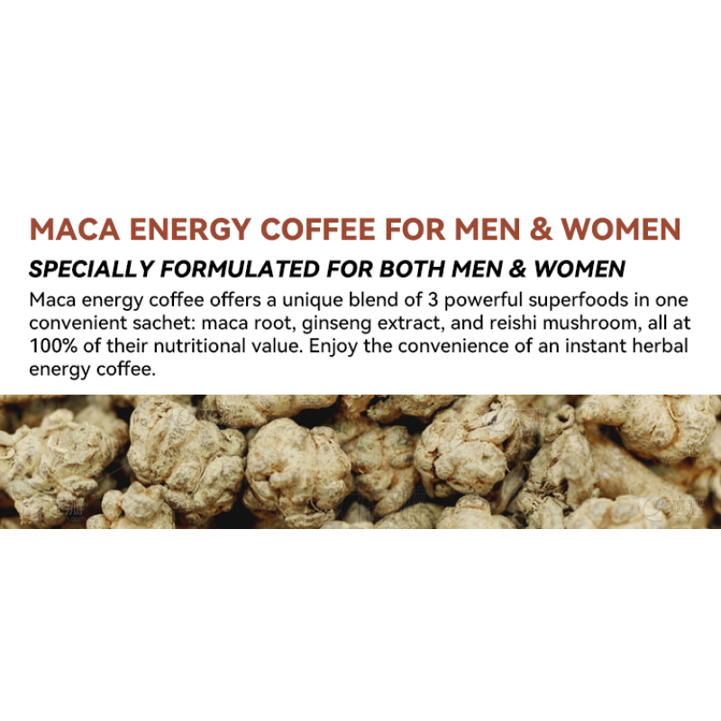 Energy Support Coffee Factory - OEM Ginseng Maca Reishi Mushroom