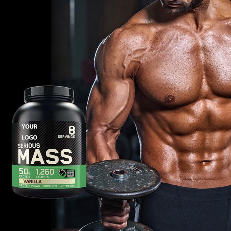 Protein Drink Mix Supplier - OEM Gold Standard Mango Mass Gainer