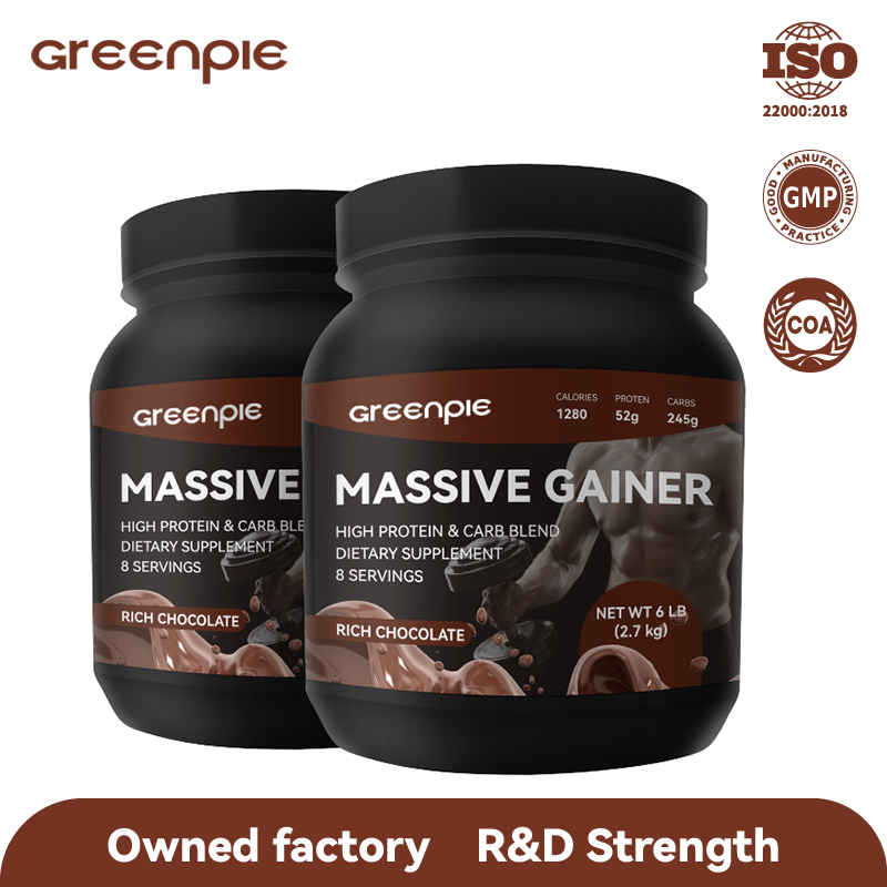 Carbo Gainer Powder Factory - OEM Sports Nutrition Mass Gain
