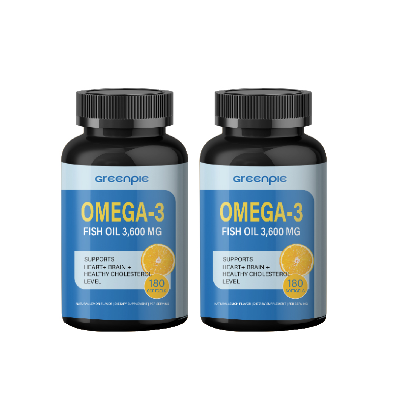 Omega-3 Fish Oil Manufacturer - OEM 3600mg Cholesterol Support Softgel