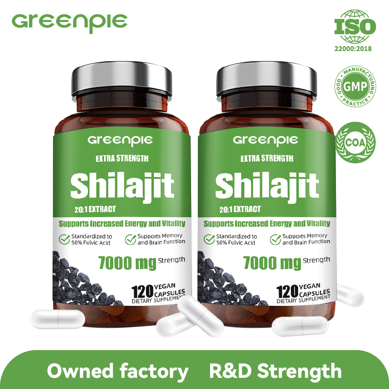 Shilajit Capsules Manufacturer - OEM Fulvic Acid Energy Supplement
