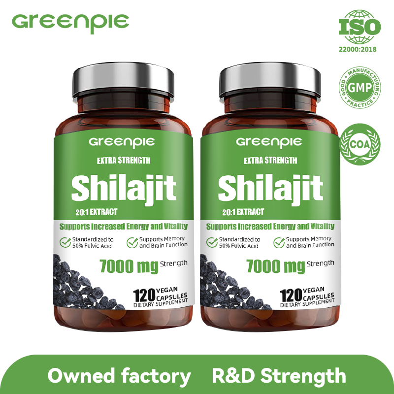 Shilajit Capsules Manufacturer - OEM Fulvic Acid Energy Supplement