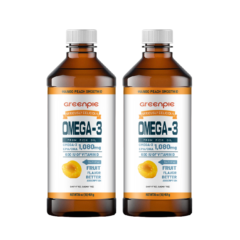 Omega-3 Liquid Manufacturer - OEM EPA DHA Vitamin D Supplement