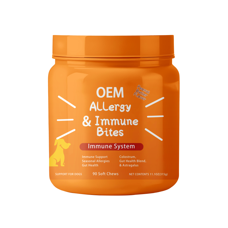 Dog Allergy Supplement Manufacturer - OEM Probiotics Itching Skin Relief
