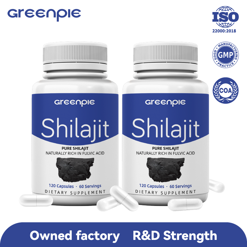 Shilajit Capsules Supplier - OEM Pure Himalayan Salajit Capsules