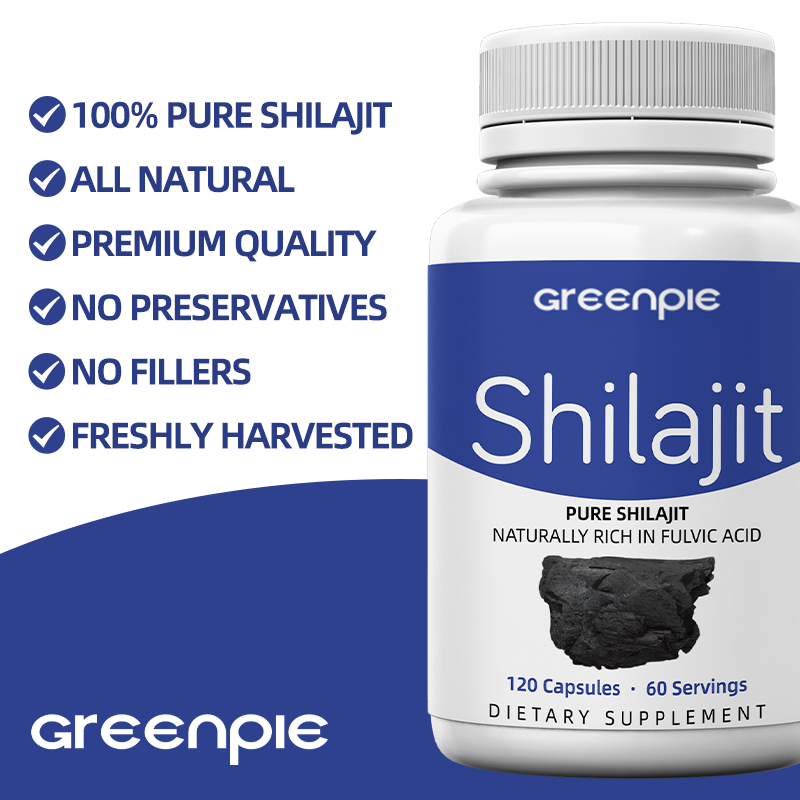 Shilajit Capsules Supplier - OEM Pure Himalayan Salajit Capsules