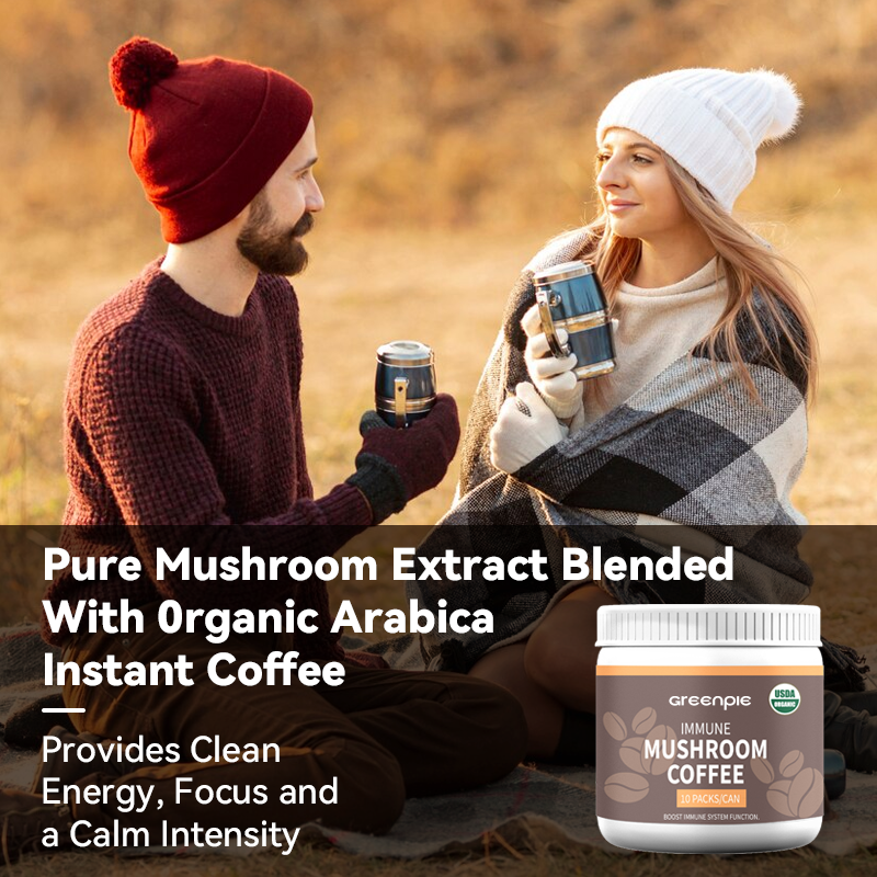 Mushroom Extract Coffee Supplier - OEM Neutral Taste Instant Powder