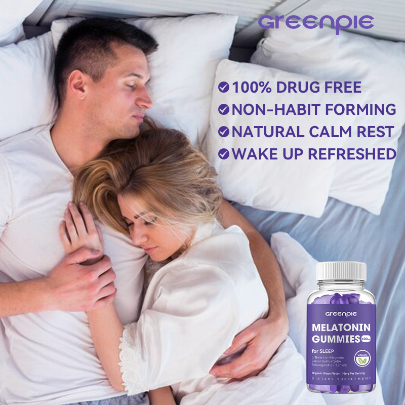 Melatonin Gummies Supplier - OEM Organic Grape Flavor Sleep Aid