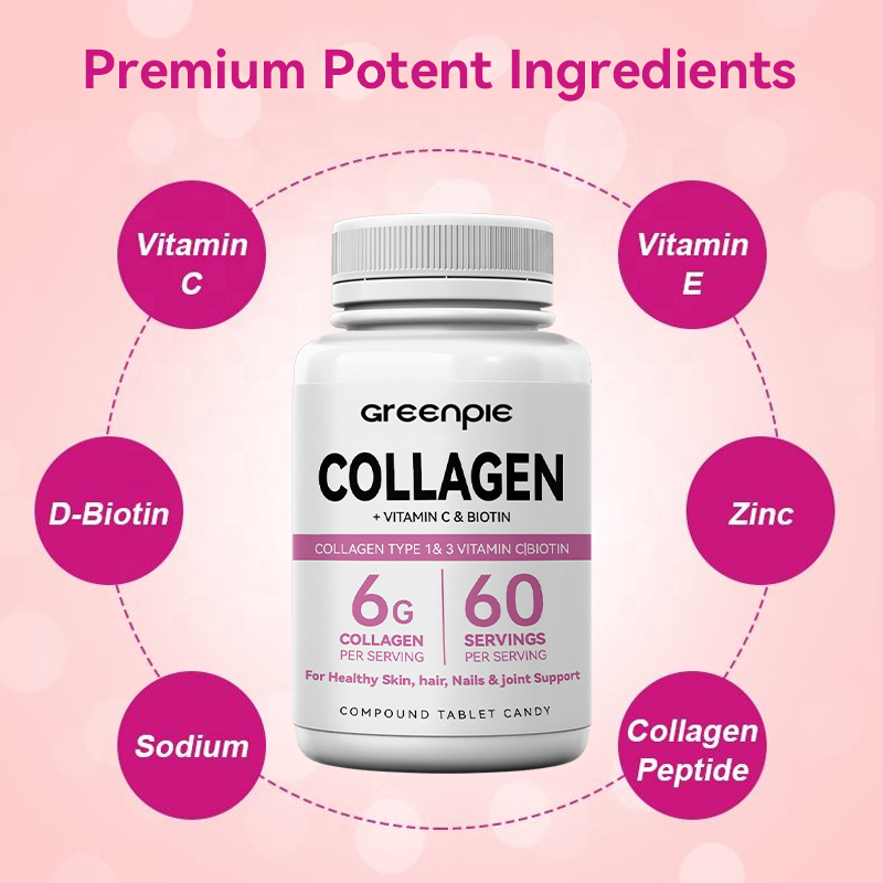 Collagen Tablets Manufacturer - OEM Skin Hair Nails Joint Support