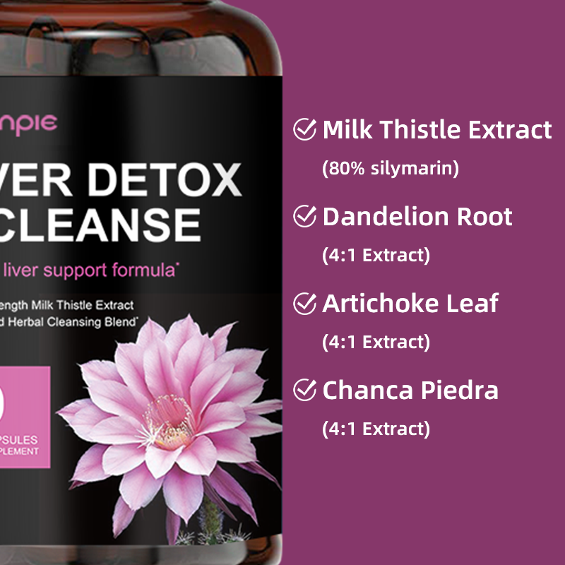 Liver Health Capsules Supplier - OEM Herbal Complex Liver Support