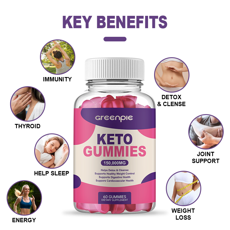 Keto Gummies Manufacturer - OEM Metabolism Boost Slimming Candy
