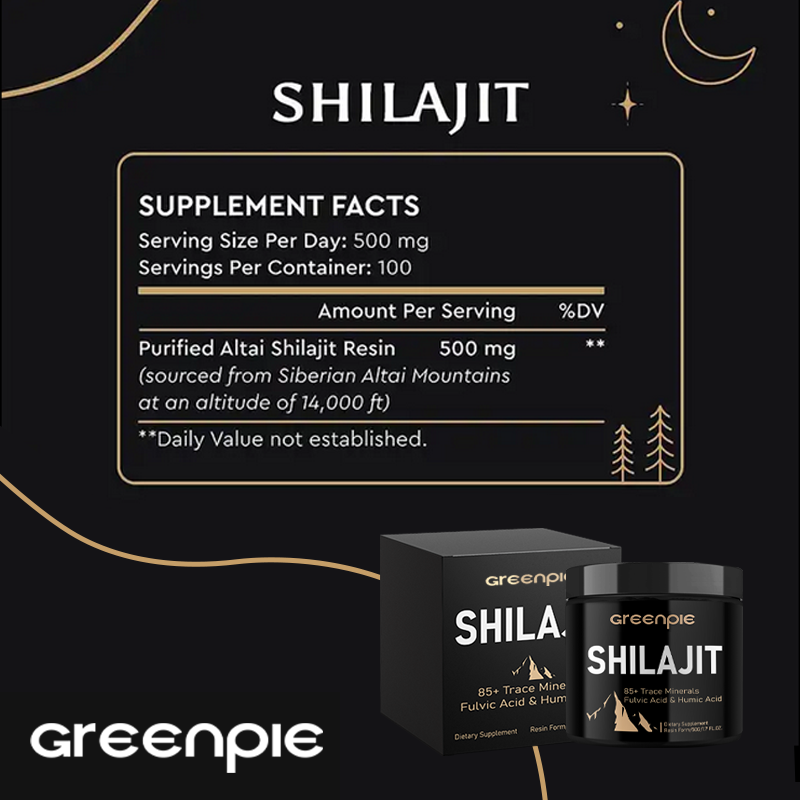 Shilajit Supplement Factory - OEM Fulvic Humic Acid Trace Minerals
