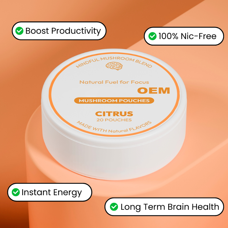 Energy Nootropic Pouches Supplier - OEM Natural Focus Memory Enhancement