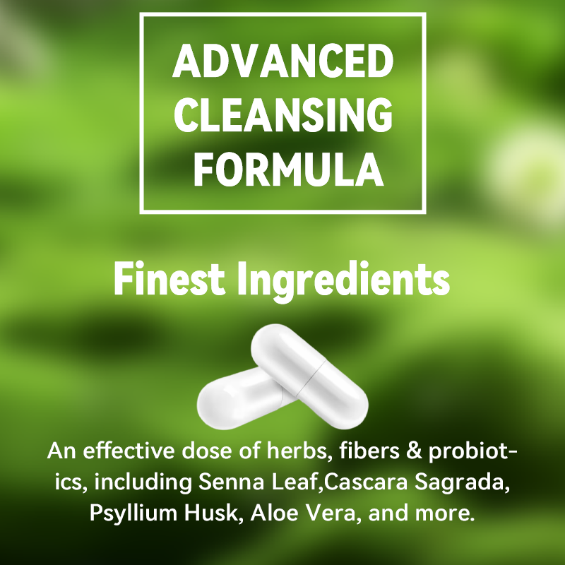 Colon Cleanse Capsules Supplier - OEM Herbal Fiber Magic Pill