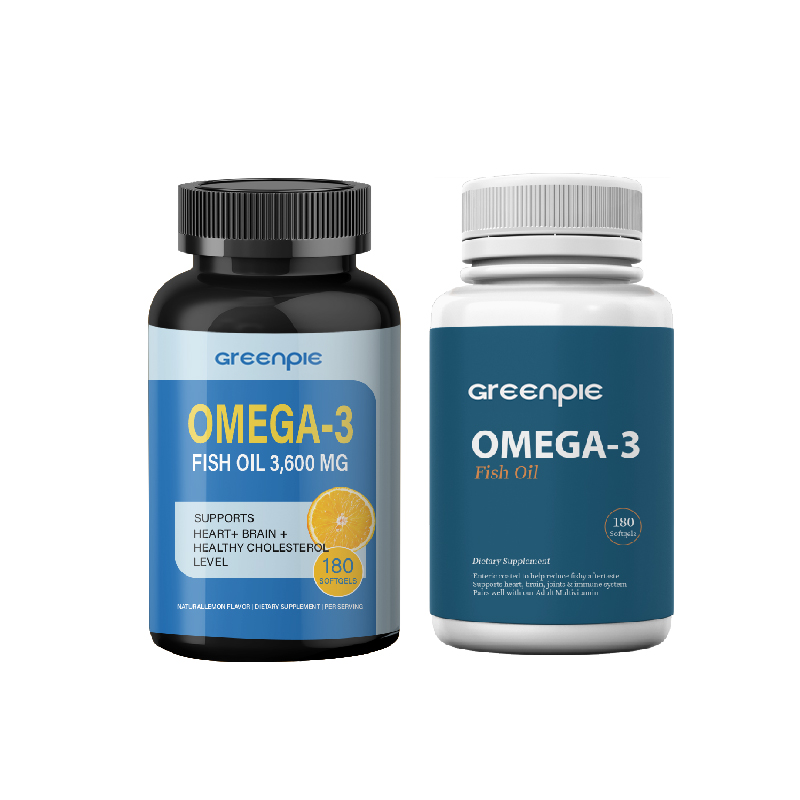 Omega-3 Fish Oil Manufacturer - OEM 3600mg Cholesterol Support Softgel