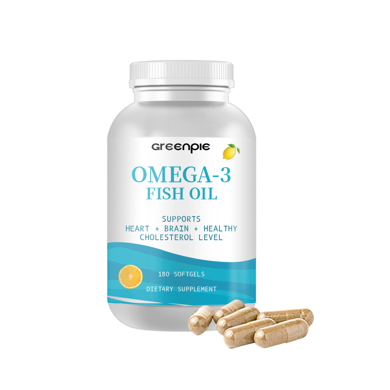 Omega-3 Fish Oil Supplier - OEM Halal Heart Health Softgels