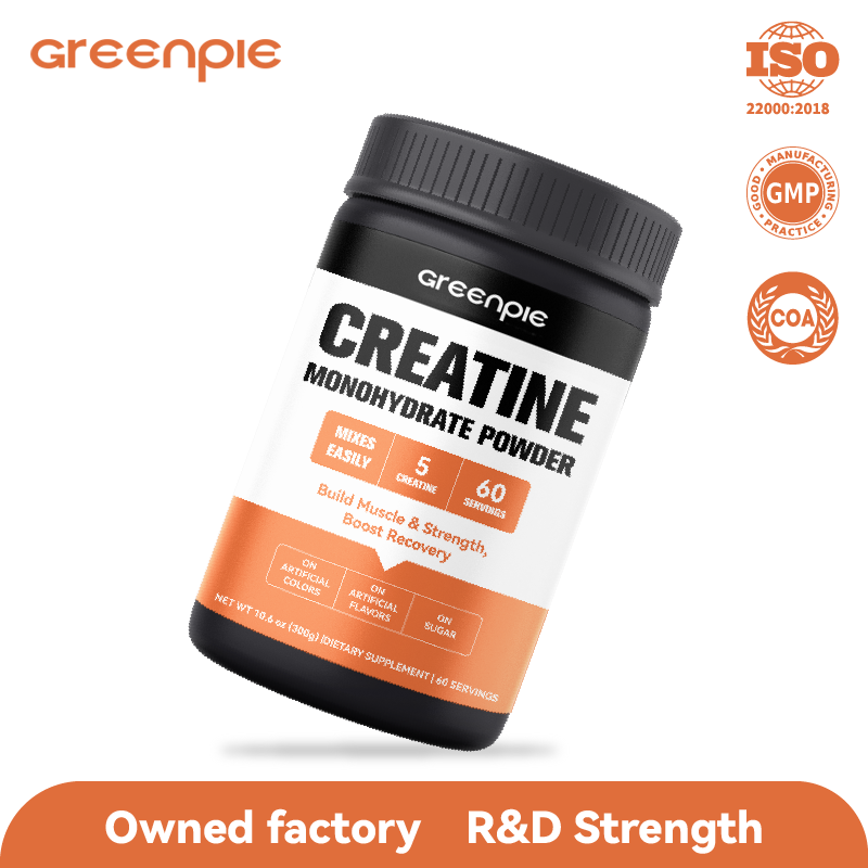 Vegan Creatine Powder Factory - OEM Sugar Free Vanilla Strawberry Flavor