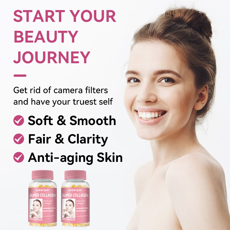 Whitening Capsules Supplier - OEM Glutathione Vitamin C Capsules