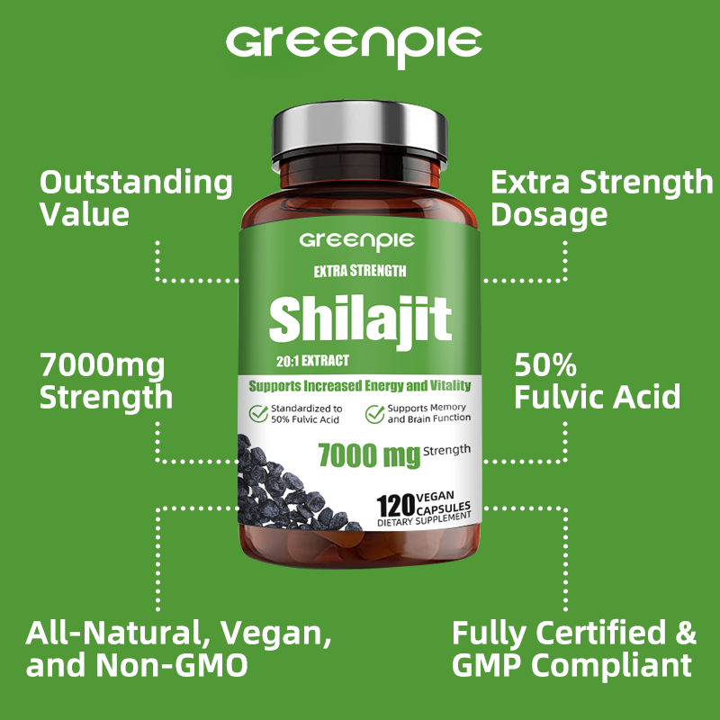 Shilajit Capsules Manufacturer - OEM Fulvic Acid Energy Supplement