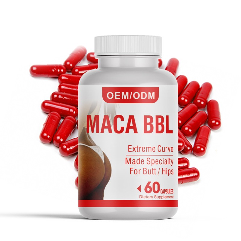 Maca Capsules Supplier - OEM Root Extract Butt Hips Booster