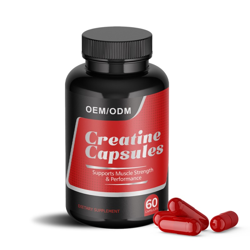Creatine Monohydrate Capsules Supplier - OEM Body Building Healthcare Powder
