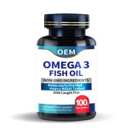 Omega 3 Softgels Supplier - OEM Cardiovascular Health Dietary Supplement