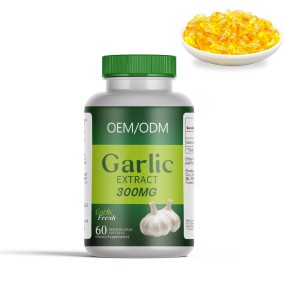 Garlic Oil Softgels Supplier - OEM 350mg Bulk Oil Supplement