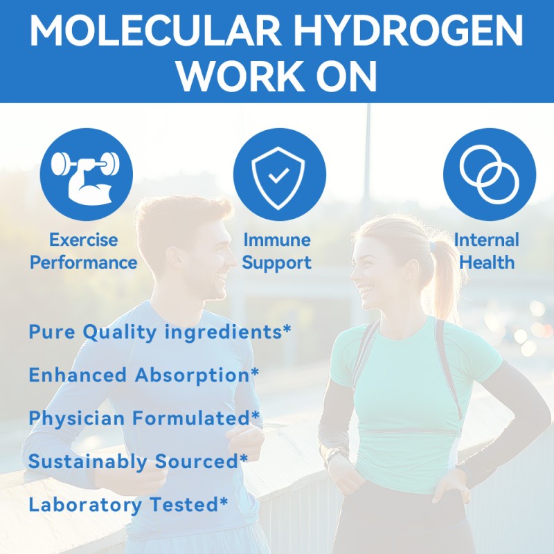 Molecular Hydrogen Tablets Supplier - OEM H2 Immune Exercise Performance