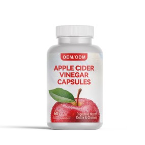Apple Cider Vinegar Capsules Factory - OEM Natural Digestive Immune Support