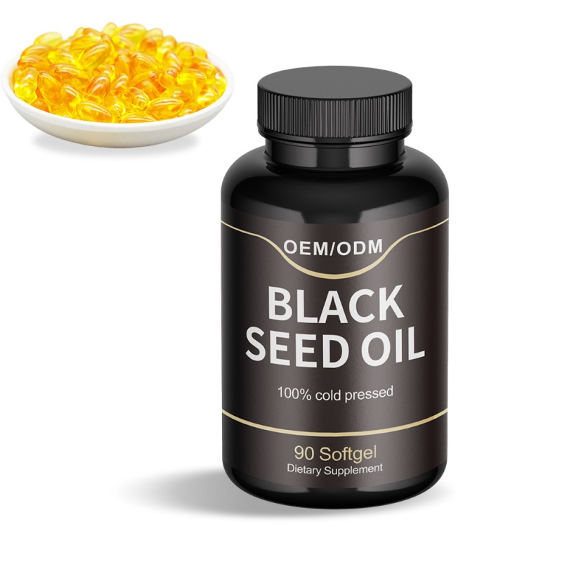 Black Seed Oil Softgels Manufacturer - OEM Cold-Pressed Natural Food Supplement