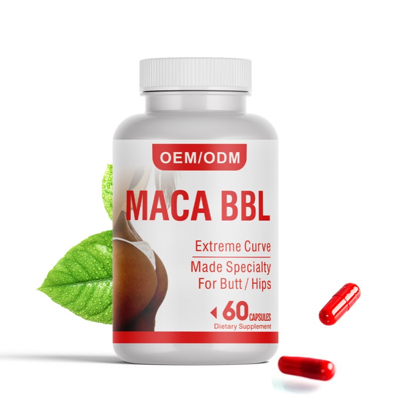 Maca BBL Capsules Factory - OEM Natural Butt Hips Enhancement