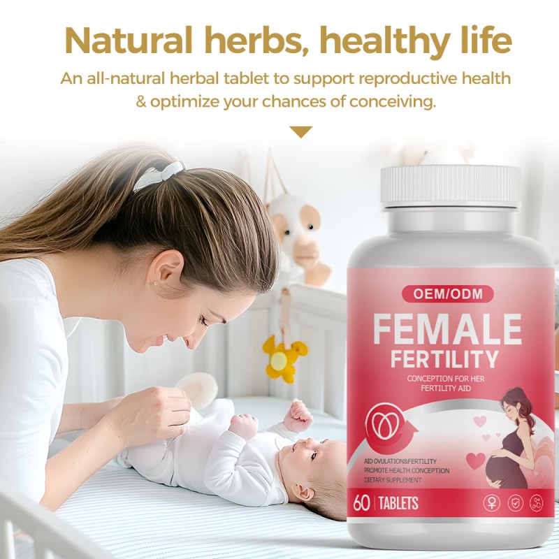 Female Fertility Tablets Manufacturer - OEM Natural Herbs Reproductive Health