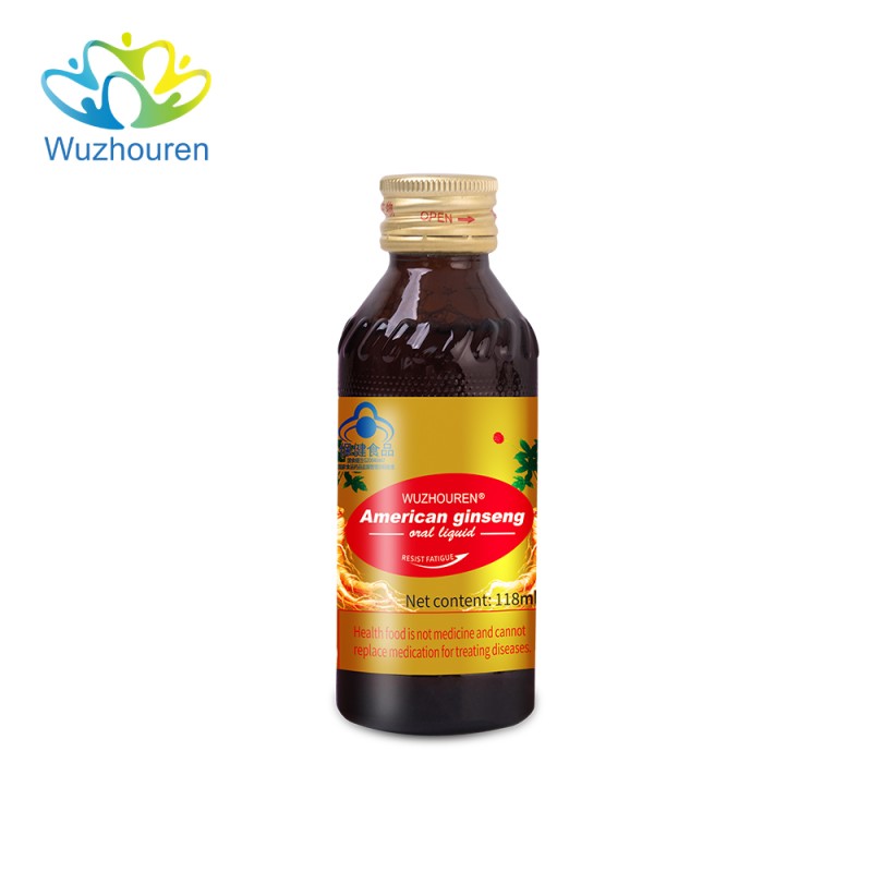 American Ginseng Oral Liquid Factory - OEM Anti-Fatigue Relief Energy Drink