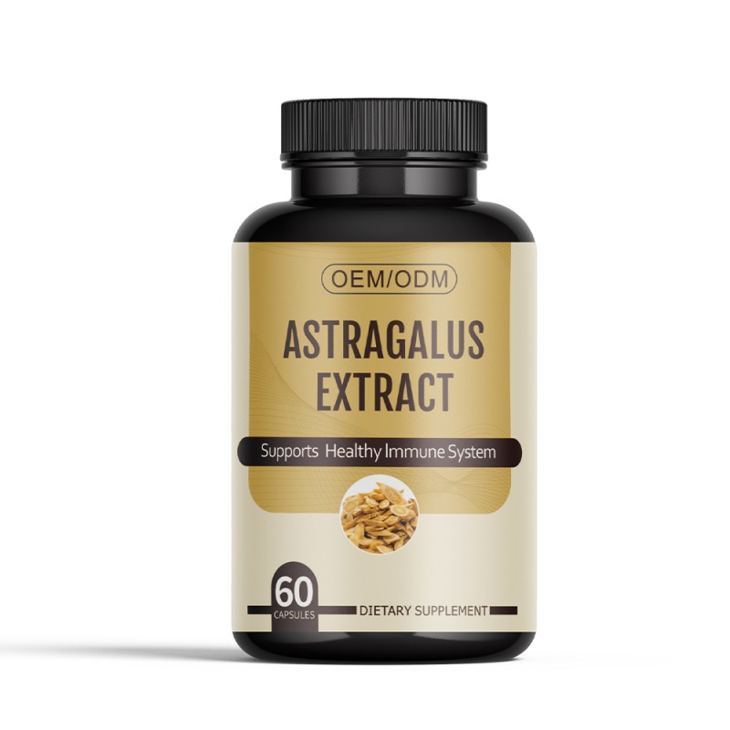 Astragalus Capsules Manufacturer - OEM Herb Dried Root Extract Supplement